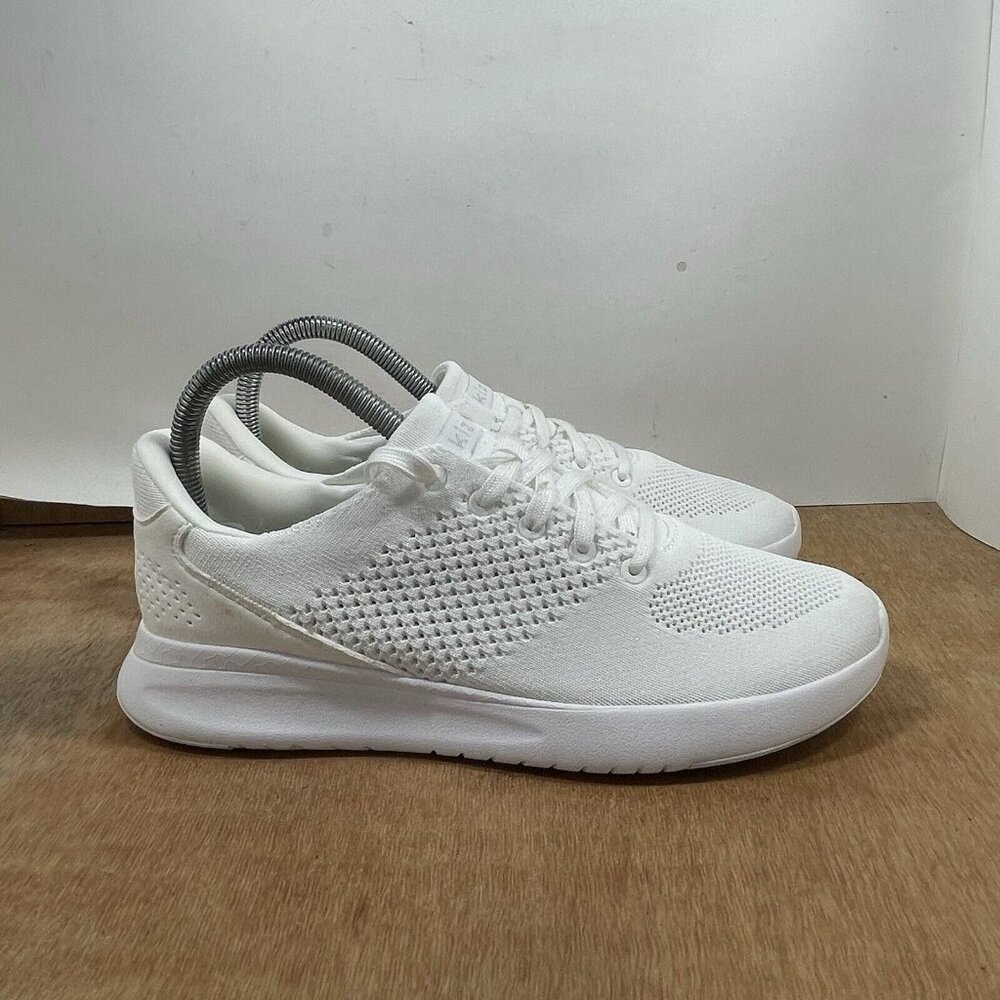 Kizik Lima Womens Size 7.5 (WIDE) Shoes White Hands Free Slip On Sneaker